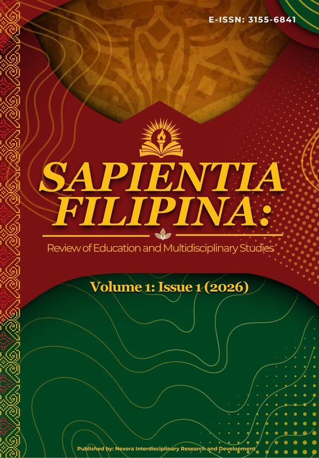 Cover of Sapientia Filipina: Review of Education and Multidisciplinary Studies